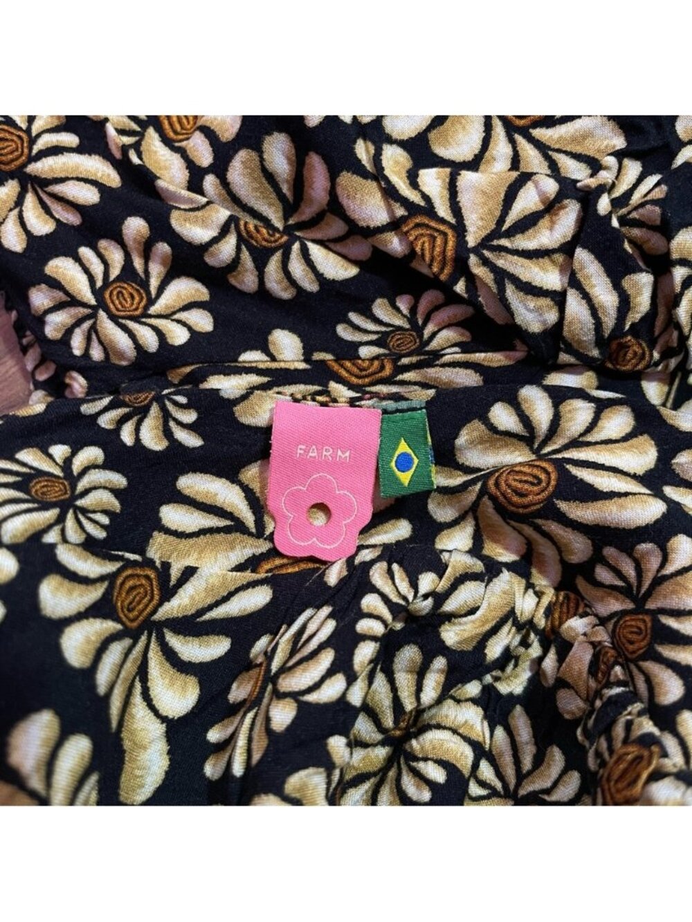 FARM Rio Reversible Crop Top Floral Women’s Small Bem Me‎ Quer - Picture 11 of 14